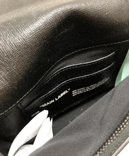OFFWHITE（オフホワイト）OFFWHITE (オフホワイト) バインダー クリップ ミニ  ショルダーバッグ  ブラック サイズ:CA O/Sの古着・服飾アイテム