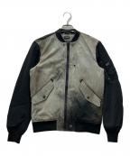 DIESELディーゼル）の古着「フライトジャケット」｜アイボリー