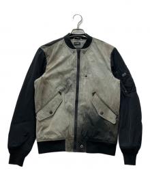 DIESEL（ディーゼル）の古着「フライトジャケット」｜アイボリー