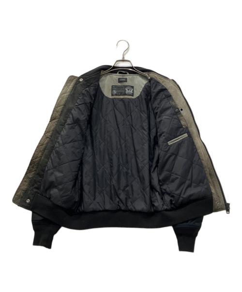 DIESEL（ディーゼル）DIESEL (ディーゼル) フライトジャケット アイボリー サイズ:Sの古着・服飾アイテム