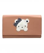 familiarファミリア）の古着「カスタマイズウォレット」｜ピンク