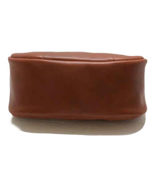 Herz（ヘルツ）Herz (ヘルツ) レザーバッグ ブラウンの古着・服飾アイテム