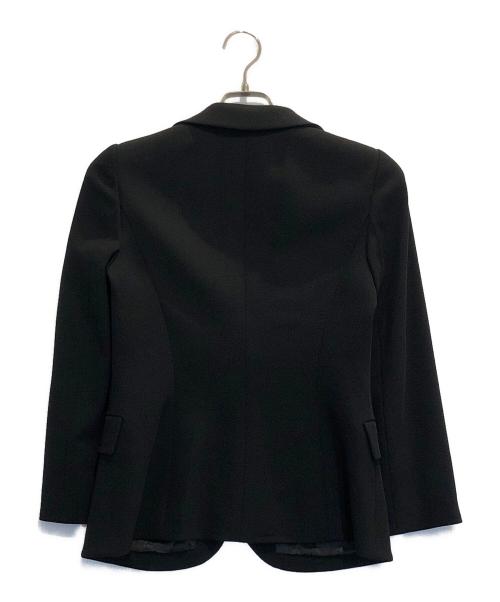 EMPORIO ARMANI（エンポリオ アルマーニ）EMPORIO ARMANI (エンポリオ アルマーニ) テーラードジャケット ブラック サイズ:40 未使用品の古着・服飾アイテム
