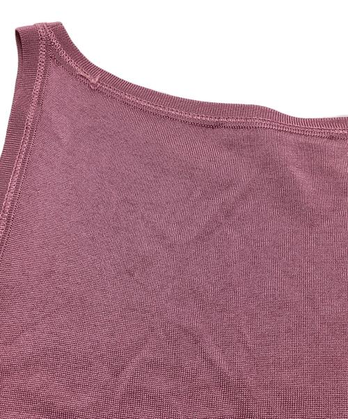 GUCCI（グッチ）GUCCI (グッチ) ノースリーブニット ピンク サイズ:Sの古着・服飾アイテム