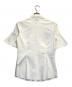 PRADA (プラダ) 半袖シャツ ホワイト サイズ:42(M～L相当)：7000円