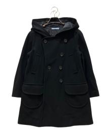 PRADA（プラダ）の古着「Pコート」｜ブラック