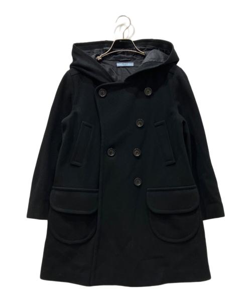 PRADA（プラダ）PRADA (プラダ) Pコート ブラック サイズ:38の古着・服飾アイテム