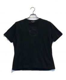 GUCCI（グッチ）の古着「ロゴ刺繍tシャツ」｜ブラック