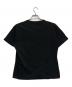 GUCCI (グッチ) ロゴ刺繍tシャツ ブラック サイズ:Ｍ：8000円