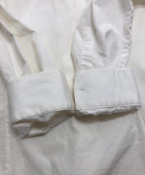 PRADA（プラダ）PRADA (プラダ) ブラウス ホワイト サイズ:38の古着・服飾アイテム
