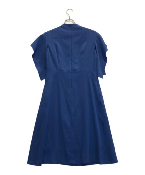 AKIRA NAKA（アキラナカ）AKIRA NAKA (アキラナカ) Itzel twist sleeves dress BL ブルー サイズ:1の古着・服飾アイテム