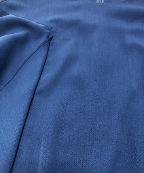 AKIRA NAKA（アキラナカ）AKIRA NAKA (アキラナカ) Itzel twist sleeves dress BL ブルー サイズ:1の古着・服飾アイテム