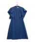 AKIRA NAKA（アキラナカ）の古着「Itzel twist sleeves dress BL」｜ブルー
