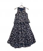 MARIHAマリハ）の古着「ノースリーブワンピース」｜ネイビー