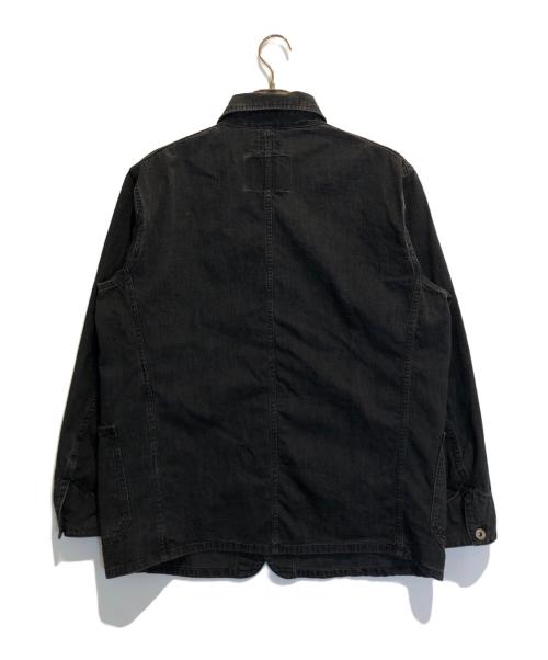 Ron Herman（ロンハーマン）Ron Herman (ロンハーマン) Black Denim Coverd Jacket ブラック サイズ:Mの古着・服飾アイテム