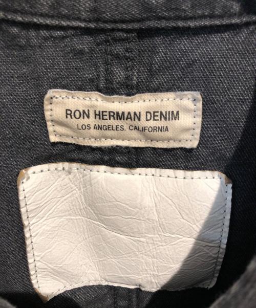 Ron Herman（ロンハーマン）Ron Herman (ロンハーマン) Black Denim Coverd Jacket ブラック サイズ:Mの古着・服飾アイテム