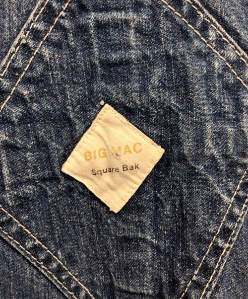 big mac（ビッグマック）big mac (ビッグマック) デニムオーバーオール インディゴ サイズ:表記なしの古着・服飾アイテム