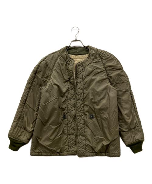 US ARMY（ユーエスアーミー）US ARMY (ユーエスアーミー) ウールパイルライナージャケット カーキ サイズ:SIZE MED RES 28 1/4の古着・服飾アイテム