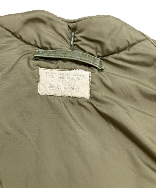 US ARMY（ユーエスアーミー）US ARMY (ユーエスアーミー) ウールパイルライナージャケット カーキ サイズ:SIZE MED RES 28 1/4の古着・服飾アイテム