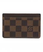 LOUIS VUITTONルイ ヴィトン）の古着「カードケース」｜ブラウン