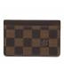 LOUIS VUITTON（ルイ ヴィトン）の古着「カードケース」｜ブラウン