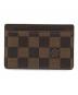 LOUIS VUITTON (ルイ ヴィトン) カードケース ブラウン サイズ:表記なし：20000円