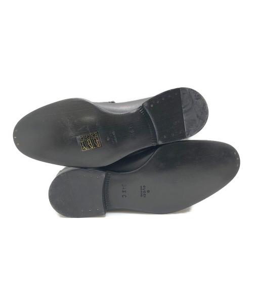 GUCCI（グッチ）GUCCI (グッチ) ホースビットローファー ブラック サイズ:341/2(21.5CM)の古着・服飾アイテム