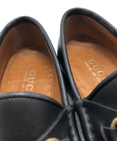 GUCCI（グッチ）GUCCI (グッチ) ビットローファー ブラック サイズ:35(22.5CM)の古着・服飾アイテム
