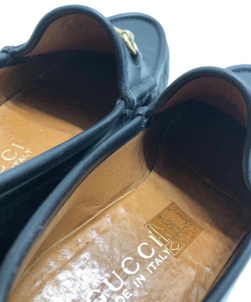 GUCCI（グッチ）GUCCI (グッチ) ビットローファー ブラック サイズ:35(22.5CM)の古着・服飾アイテム