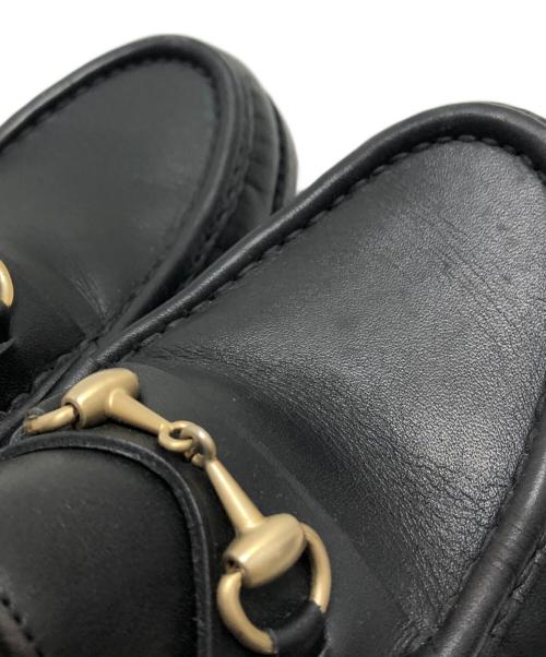 GUCCI（グッチ）GUCCI (グッチ) ビットローファー ブラック サイズ:35(22.5CM)の古着・服飾アイテム