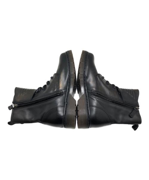 ARMANI（アルマーニ）ARMANI (アルマーニ) サイドジップブーツ ブラック サイズ:35(22.5CM)の古着・服飾アイテム