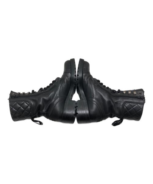 CHANEL（シャネル）CHANEL (シャネル) サイドジップブーツ ブラック サイズ:22CM相当の古着・服飾アイテム