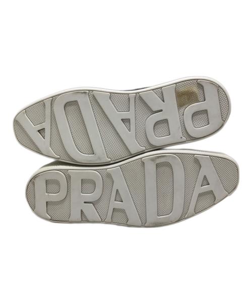 PRADA（プラダ）PRADA (プラダ) レースアップシューズ ブラック サイズ:35(22.5CM)の古着・服飾アイテム