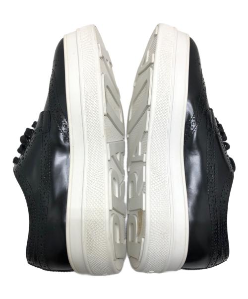 PRADA（プラダ）PRADA (プラダ) レースアップシューズ ブラック サイズ:35(22.5CM)の古着・服飾アイテム