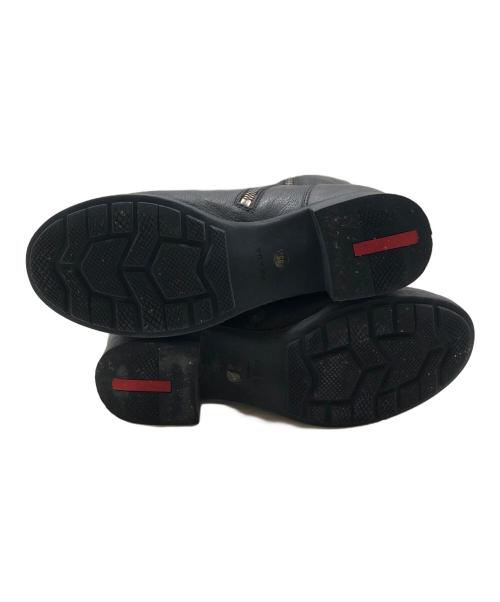 PRADA（プラダ）PRADA (プラダ) ロングブーツ ブラック サイズ:35 1/2の古着・服飾アイテム