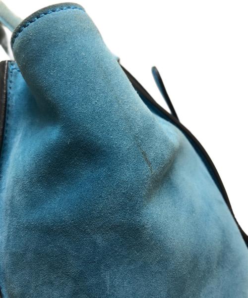 PRADA（プラダ）PRADA (プラダ) 2WAYスエードショルダーバッグ スカイブルー サイズ:表記なしの古着・服飾アイテム