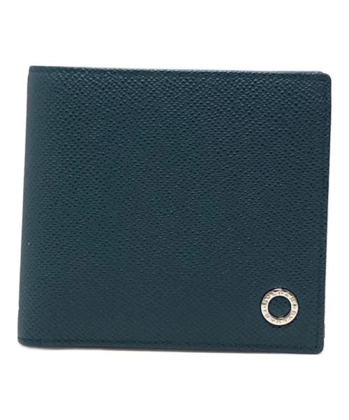 BVLGARI BVLGARI MAN（ブルガリブルガリ マン）BVLGARI BVLGARI MAN (ブルガリブルガリ マン) 2つ折り財布 グリーン サイズ:表記なしの古着・服飾アイテム