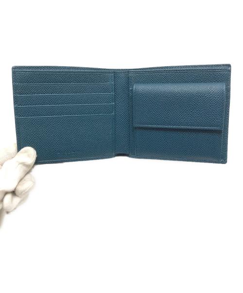 BVLGARI BVLGARI MAN（ブルガリブルガリ マン）BVLGARI BVLGARI MAN (ブルガリブルガリ マン) 2つ折り財布 グリーン サイズ:表記なしの古着・服飾アイテム