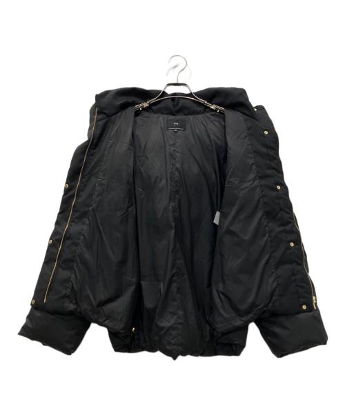 23区（ニジュウサンク）23区 (ニジュウサンク) 【洗える/撥水加工】シレータフタ コンパクト ダウンコート ブラック サイズ:40(Lサイズ相当)の古着・服飾アイテム