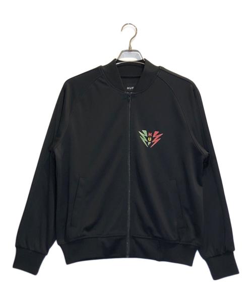 HUF（ハフ）HUF (ハフ) SEISMIC BASS TRACK JACKET ブラック サイズ:Mの古着・服飾アイテム