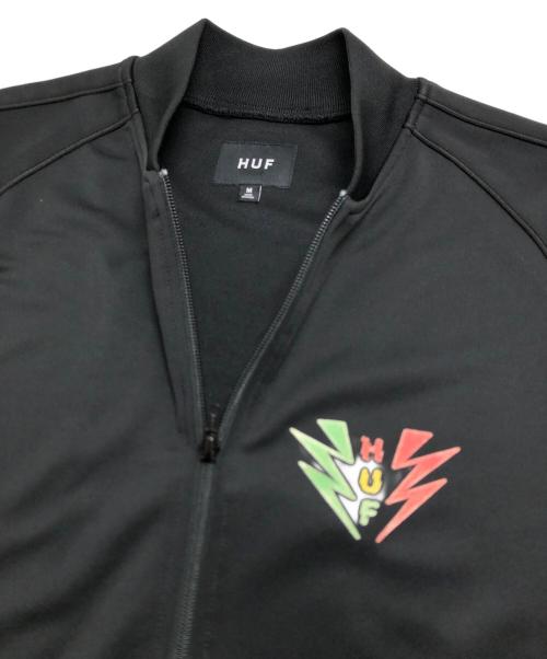 HUF（ハフ）HUF (ハフ) SEISMIC BASS TRACK JACKET ブラック サイズ:Mの古着・服飾アイテム