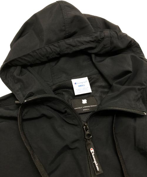UNDEFEATED（アンディフィーテッド）UNDEFEATED (アンディフィーテッド) Champion (チャンピオン) アノラックパーカー ブラック サイズ:Sの古着・服飾アイテム