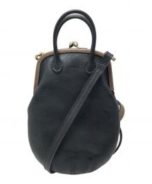 genten（ゲンテン）の古着「口金ショルダーバッグ」｜ブラック