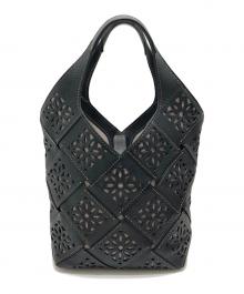 genten（ゲンテン）の古着「サスティナブルカットワークトートバッグ」｜ブラック