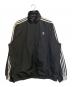 adidas（アディダス）の古着「ファイヤーバード オーバーサイズド トラックトップ」｜ブラック