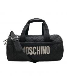 MOSCHINO（モスキーノ）の古着「ナイロントラベルダッフルバッグ」｜ブラック