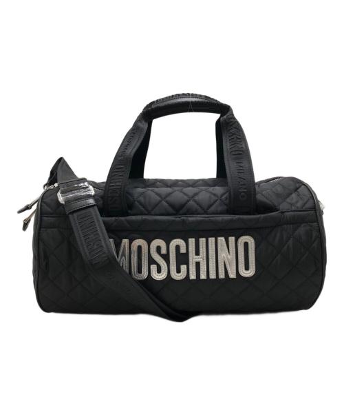 MOSCHINO（モスキーノ）MOSCHINO (モスキーノ) ナイロントラベルダッフルバッグ ブラック サイズ:表記なしの古着・服飾アイテム