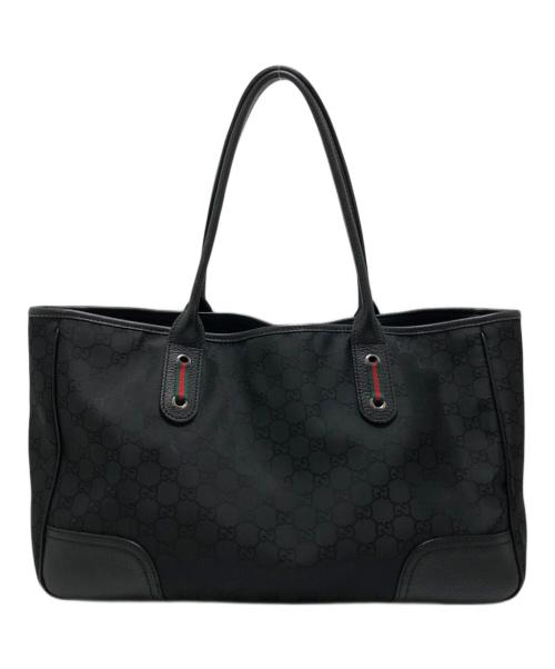 GUCCI（グッチ）GUCCI (グッチ) ハンドバッグ ブラック サイズ:表記なしの古着・服飾アイテム