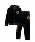 A BATHING APE（アベイシングエイプ）の古着「ベロアセットアップ」｜ブラック