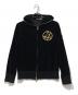 A BATHING APE (アベイシングエイプ) 24karats (トゥエンティーフォーカラッツ) ベロアセットアップ ブラック サイズ:S：20000円